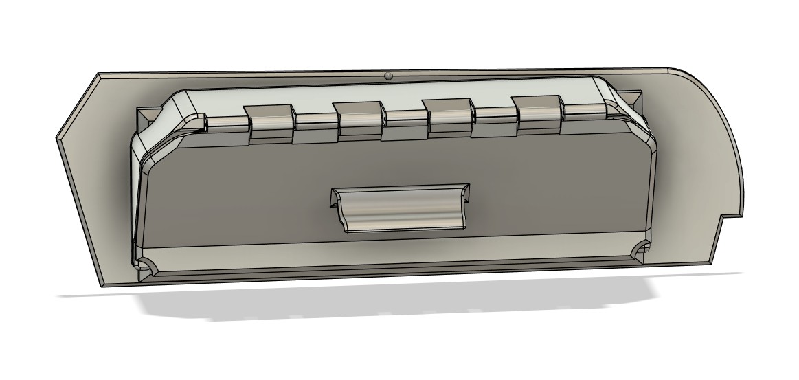 Tigé R22 Dash Cover - Closed View